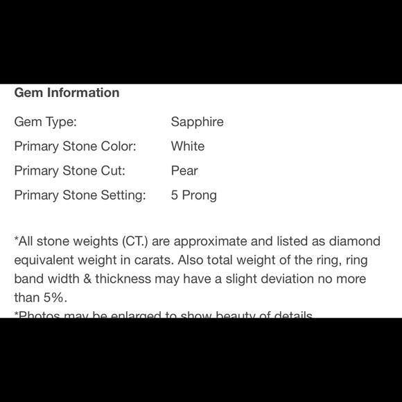 🌟🌟SOLD ITALO JEWELRY rose gold classic PEAR engagement ring brilliant stobox 6 - Picture 14 of 15